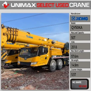 2018-XCMG-QY50KA