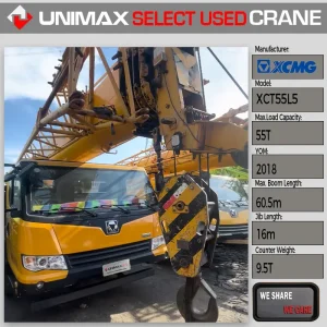 2018-XCMG-XCT55L5